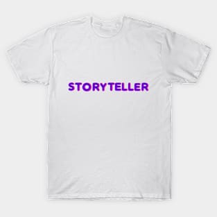 Fluffy Purple Storyteller T-Shirt
